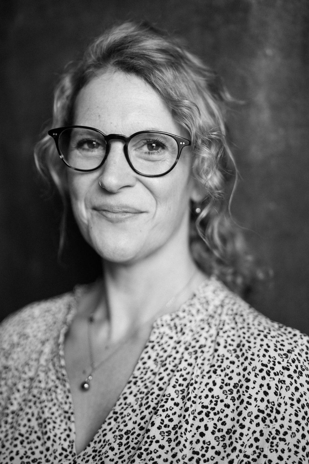 Anna McDougall - Black and white portrait